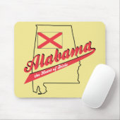 Dixieスローガンの全ハート マウスパッド (マウス)