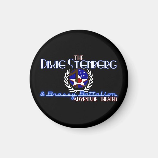 Dixieロゴ磁石 マグネット (正面)