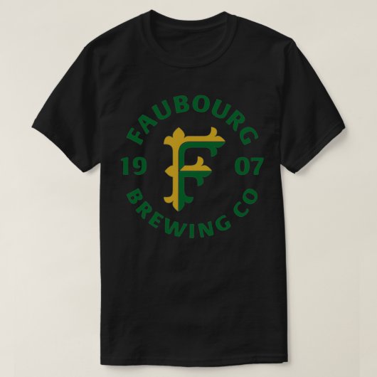 DIXIE BEER FAUBOURGビール3 Tシャツ (デザイン正面)