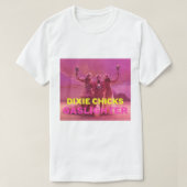 dixie chicks gaslighter pink tour 2020 globaltv tシャツ (デザイン正面)