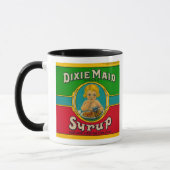 Dixie Maid Syrup LabelCairo, GA マグカップ (左)