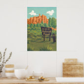 Dixie National Forest Utah Travel Poster ポスター (キッチン)