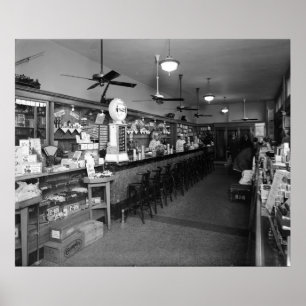 Dixie Soda Fountain Company: 1920年代 ポスター