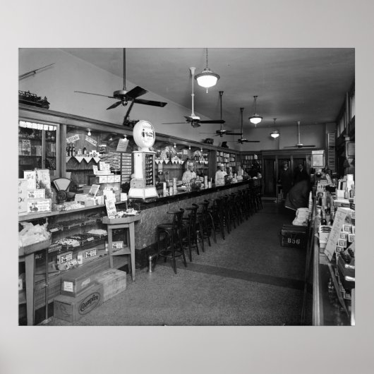 Dixie Soda Fountain Company: 1920年代 ポスター (正面)