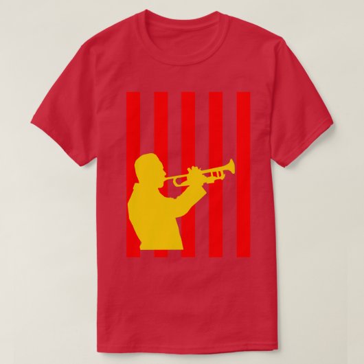 Dixieland Jazz Music Gift Jazz Lover Jazzファン Tシャツ (デザイン正面)