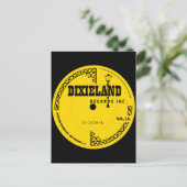 Dixieland Recordsラベル ポストカード (スタンド正面)