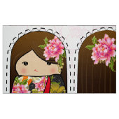 DIYこけしぬり人形 – カット物と縫い高子 ファブリック (ファットクウォーター)