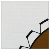 DIYこけしぬり人形 – カット物と縫い高子 ファブリック (クローズアップ)