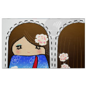 DIYこけしプラッシュ人形-カット物とシュー真美子 ファブリック (ファットクウォーター)