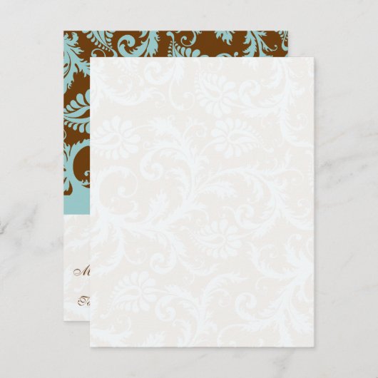 DIYで得点と折り畳みテントのウェディングプレイスカード 招待状 (正面/裏面)