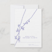 DIYで得点と折り紙のテントウェディングプレースカード 招待状 (正面)