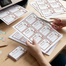 DIYで自宅で印刷！おむつ抽選カード