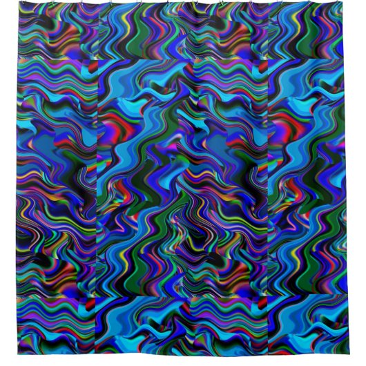 DIYのアップロードあなたの写真のイメージの文字のシャワー・カーテン シャワーカーテン (正面)