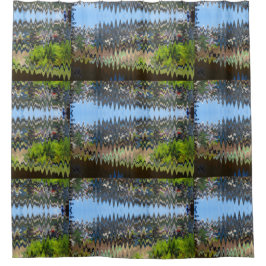 DIYのアップロードあなたの写真のイメージの文字のシャワー・カーテン シャワーカーテン