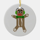 DIYのカスタムなクリスマスのオーナメント セラミックオーナメント (正面)