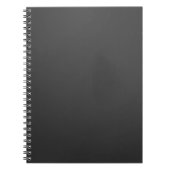 DIYのテンプレートのブランクは容易にあなたの写真nの文字を加えます ノートブック (正面)