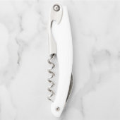 DIYのブランクの変更色は文字のイメージのデザインを加えます ソムリエナイフ (正面)