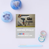 DIYのヘルパーで手作りの専門家を雇う チラシ (シングル)