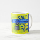 DIYのマグの塩セラー コーヒーマグカップ (正面右)