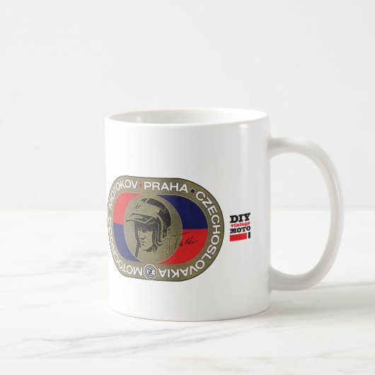 DIYのヴィンテージのMotoのマグ コーヒーマグカップ (右)