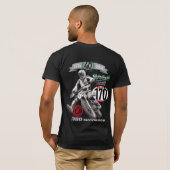 DIYのヴィンテージMotoモトクロス40年のCZ 380の170 Tシャツ (裏面フル)