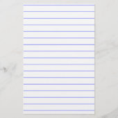 DIYの薄いラインが付いているカスタムなノートの紙のブロック 便箋 (正面)