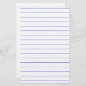 DIYの薄いラインが付いているカスタムなノートの紙のブロック 便箋 (正面/裏面)