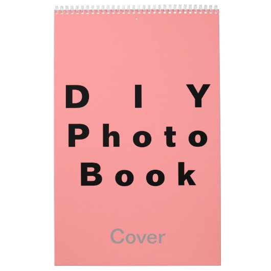 DIYの~ Photobook 26ページ/サイズ11x17 カレンダー (カバー)