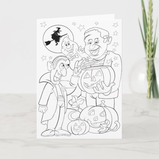 DIYのhobbtのハロウィンカード カード (正面)