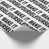 DIYはあなた専有物を作成します ラッピングペーパー (角)