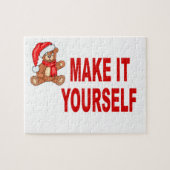 DIYはあなた自身のパズルを作成します ジグソーパズル (横)