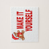 DIYはあなた自身のパズルを作成します ジグソーパズル (縦)