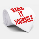 DIYはそれにあなた自身あなた自身のネクタイを作成させます ネクタイ (ロール)