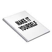 DIYはそれにあなた自身カスタムな日記をします ノートブック (右側)