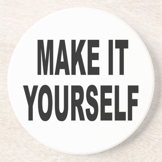 DIYはそれにあなた自身コースターをします コースター (正面)