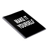 DIYはそれをあなた自身作ります ノートブック (右側)