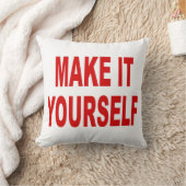 DIYは米国の装飾用クッションであなた専有物を作りました作成します クッション (ブランケット)