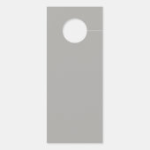 DIYは6のあなたの文字nの像を加えます ドアノブサイン (裏面)