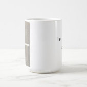 DIYをパーソナライズされた1つ作成する コーヒーマグカップ (中央)