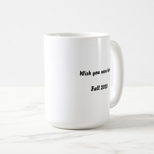 DIYをパーソナライズされた1つ作成する コーヒーマグカップ (正面右)