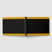 DIYイメージの文字またはロゴを追加して独自のデザインを作成 ゲストブック (全面)