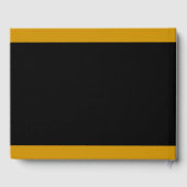 DIYイメージの文字またはロゴを追加して独自のデザインを作成 ゲストブック (裏面)