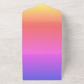 DIYイメージまたは文字を追加して独自の涙を作成遠くに- オールインワン招待状 (外側)