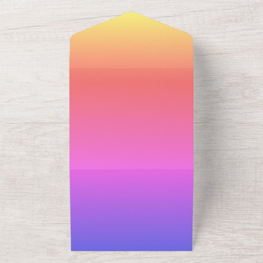 DIYイメージまたは文字を追加して独自の涙を作成遠くに- オールインワン招待状 (外側)