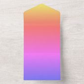 DIYイメージまたは文字を追加して独自の涙を作成遠くに- オールインワン招待状 (内側)