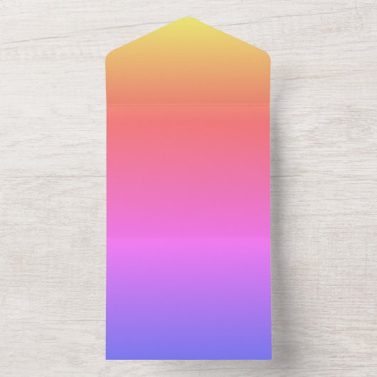 DIYイメージまたは文字を追加して独自の涙を作成遠くに- オールインワン招待状 (内側)