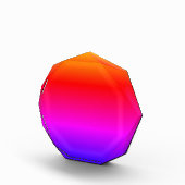 DIYイメージ文字またはロゴを追加して八角形をユニーク作成 フォトブロック (右)