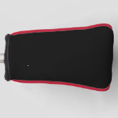 DIYイメージ文字またはロゴを追加して独自のデザインを作成 ゴルフヘッドカバー (正面)