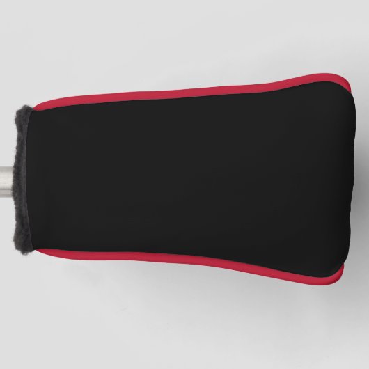 DIYイメージ文字またはロゴを追加して独自のデザインを作成 ゴルフヘッドカバー (正面)