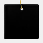 DIYイメージ文字またはロゴを追加して独自のデザインを作成 セラミックオーナメント (正面)